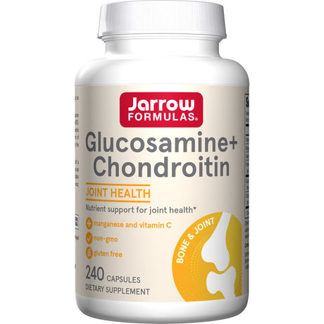 Kompleks na stawy Jarrow Formulas Glucosamine + Chondroitin 240 caps - Sklep Witaminki.pl