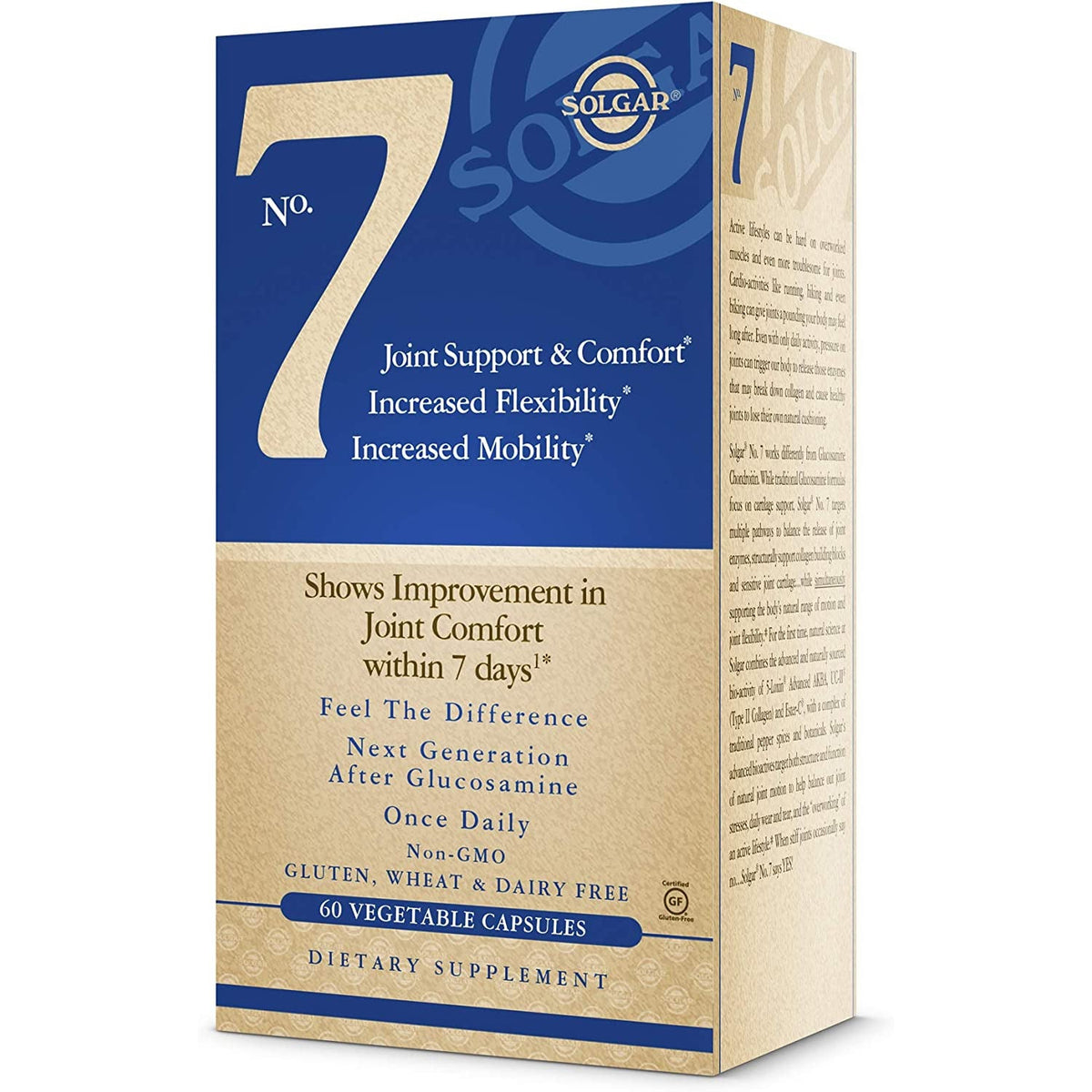 Solgar NO. 7 Advanced Joint Support Complex 60 vcaps Kompleks na stawy - Sklep Witaminki.pl