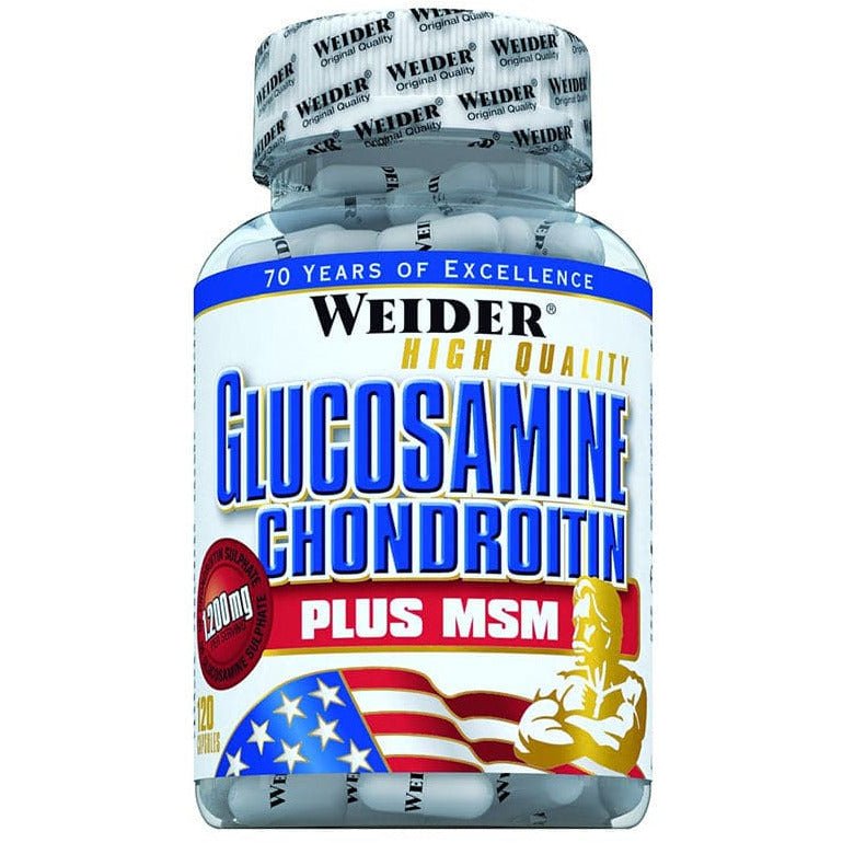 Kompleks na stawy Weider Glucosamine Chondrotin Plus MSM 120 caps - Sklep Witaminki.pl