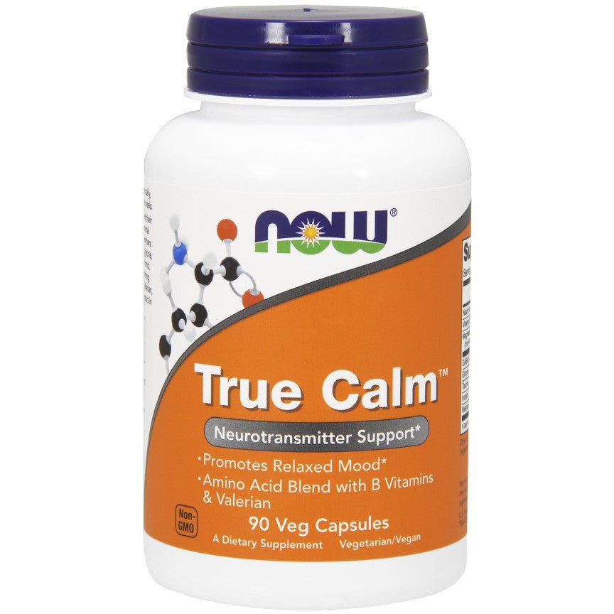 Kompleks na uspokojenie NOW Foods True Calm 90 vcaps - Sklep Witaminki.pl