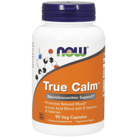 Kompleks na uspokojenie NOW Foods True Calm 90 vcaps - Sklep Witaminki.pl