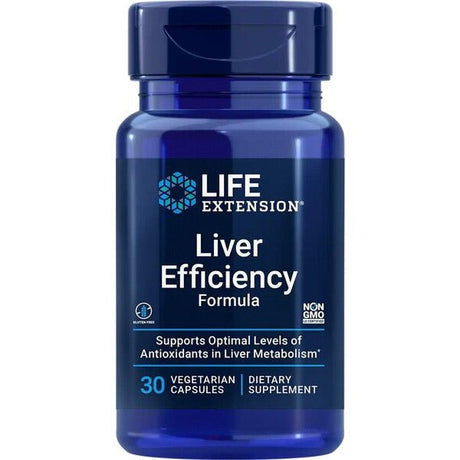 Kompleks na wątrobę Life Extension Liver Efficiency Formula 30 vcaps - Sklep Witaminki.pl