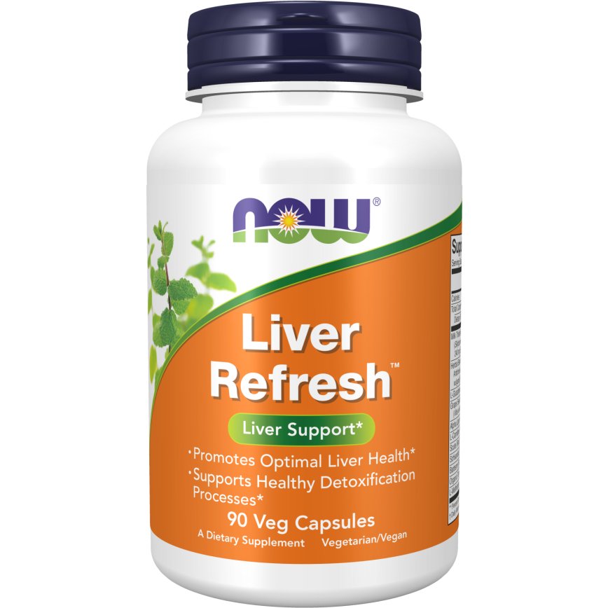 NOW Foods Liver Refresh 90 caps Kompleks na wątrobę - Sklep Witaminki.pl
