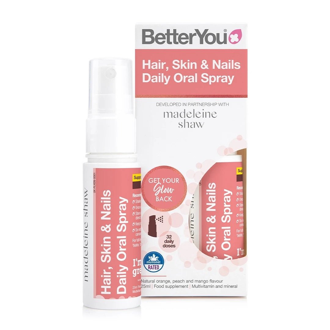 BetterYou Hair Skin and Nails Oral Spray 25 ml Kompleks na włosy, skórę i paznokcie - Sklep Witaminki.pl