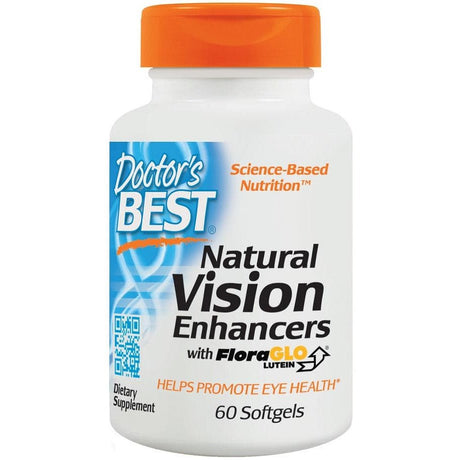 Kompleks na wzrok Doctor's BEST Natural Vision Enhancers 60 softgels - Sklep Witaminki.pl