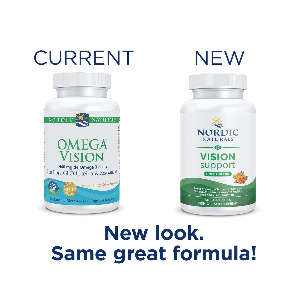 Kompleks na wzrok Nordic Naturals Vision Support 60 softgels - Sklep Witaminki.pl