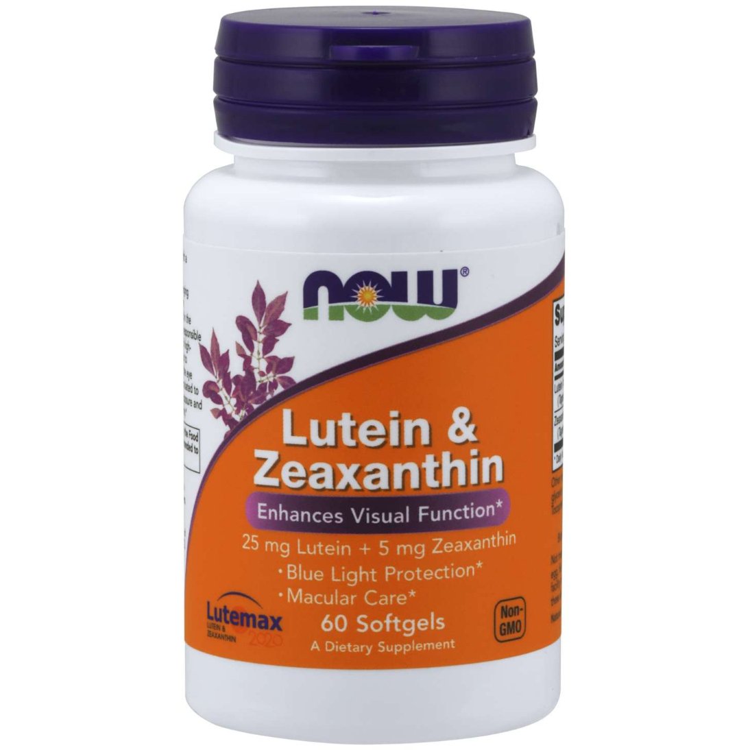 Kompleks na wzrok NOW Foods Lutein & Zeaxanthin 60 softgels - Sklep Witaminki.pl