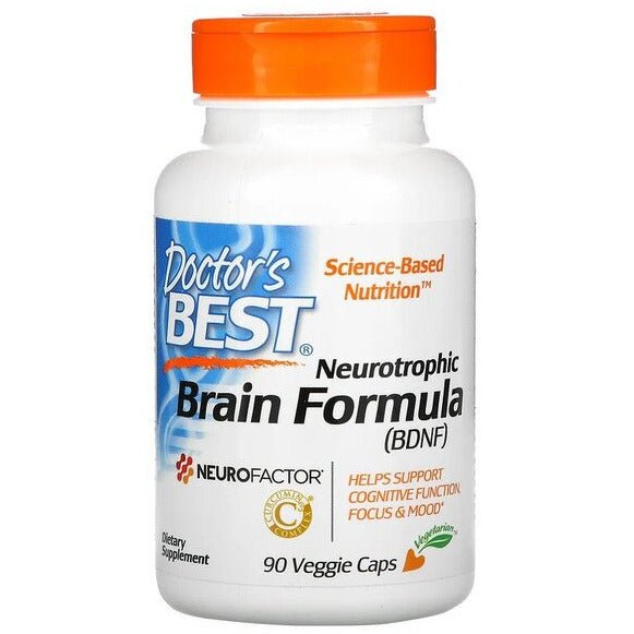 Doctor's BEST Neurotrophic Brain Formula 90 vcaps Kompleks Nootropików - Sklep Witaminki.pl