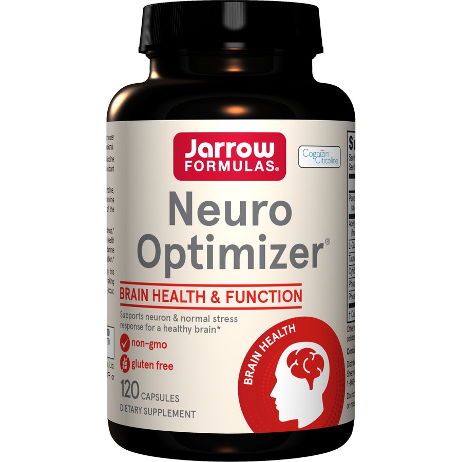 Kompleks Nootropików Jarrow Formulas Neuro Optimizer 120 caps - Sklep Witaminki.pl