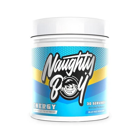 Kompleks Stymulantów Naughty Boy Energy Blue Razz Bon Bons 390g - Sklep Witaminki.pl