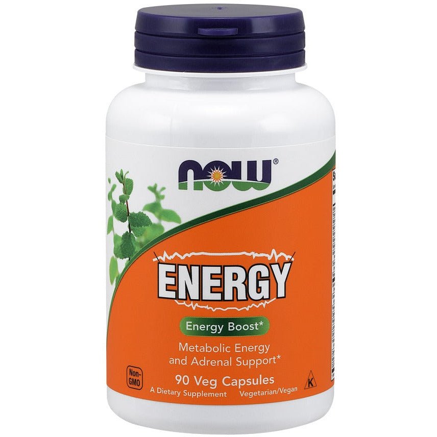 NOW Foods Energy 90 vcaps Kompleks Stymulantów - Sklep Witaminki.pl
