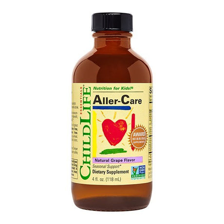 Kompleks witamin dla Dzieci Child Life Aller-Care Natural Grape 118 ml - Sklep Witaminki.pl