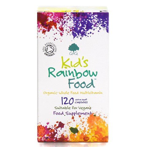 Kompleks witamin dla Dzieci G&G G&G Kids Rainbow Food BIO 120 mini kapsułek 120 caps - Sklep Witaminki.pl