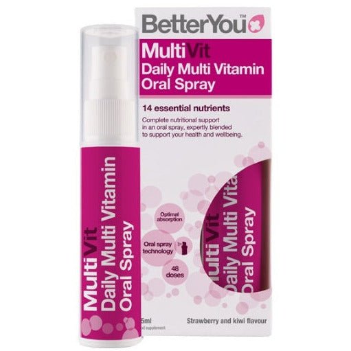 BetterYou MultiVit Oral Spray 25 ml Kompleks witamin dla kobiet - Sklep Witaminki.pl
