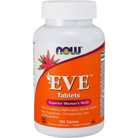 Kompleks witamin dla kobiet NOW Foods EVE Women's Vitamin Tablets 180 tabs - Sklep Witaminki.pl