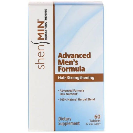 Kompleks witamin dla mężczyzn Natrol Shen Min Hair Strengthening Advanced Men's Formula 60 tabs - Sklep Witaminki.pl