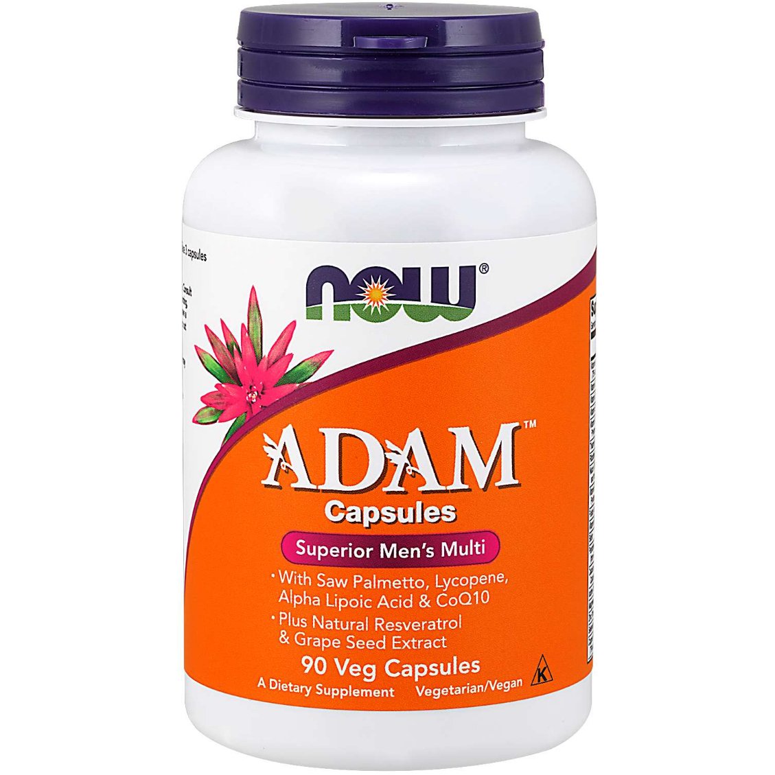 Kompleks witamin dla mężczyzn NOW Foods Adam Capsules 90 vcaps - Sklep Witaminki.pl