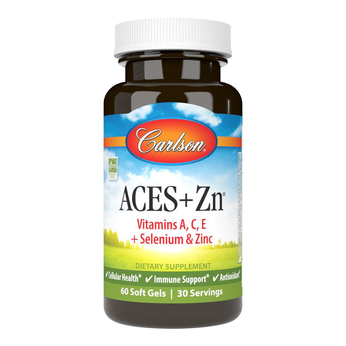 Kompleks witamin uniwersalny Carlson Labs ACES + Zn 60 softgels 60 softgels - Sklep Witaminki.pl