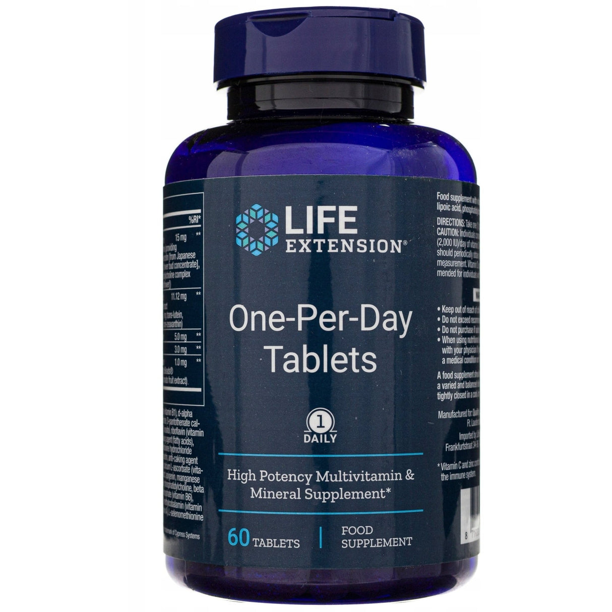Kompleks witamin uniwersalny Life Extension One-Per-Day Tablets 60 tabs - Sklep Witaminki.pl