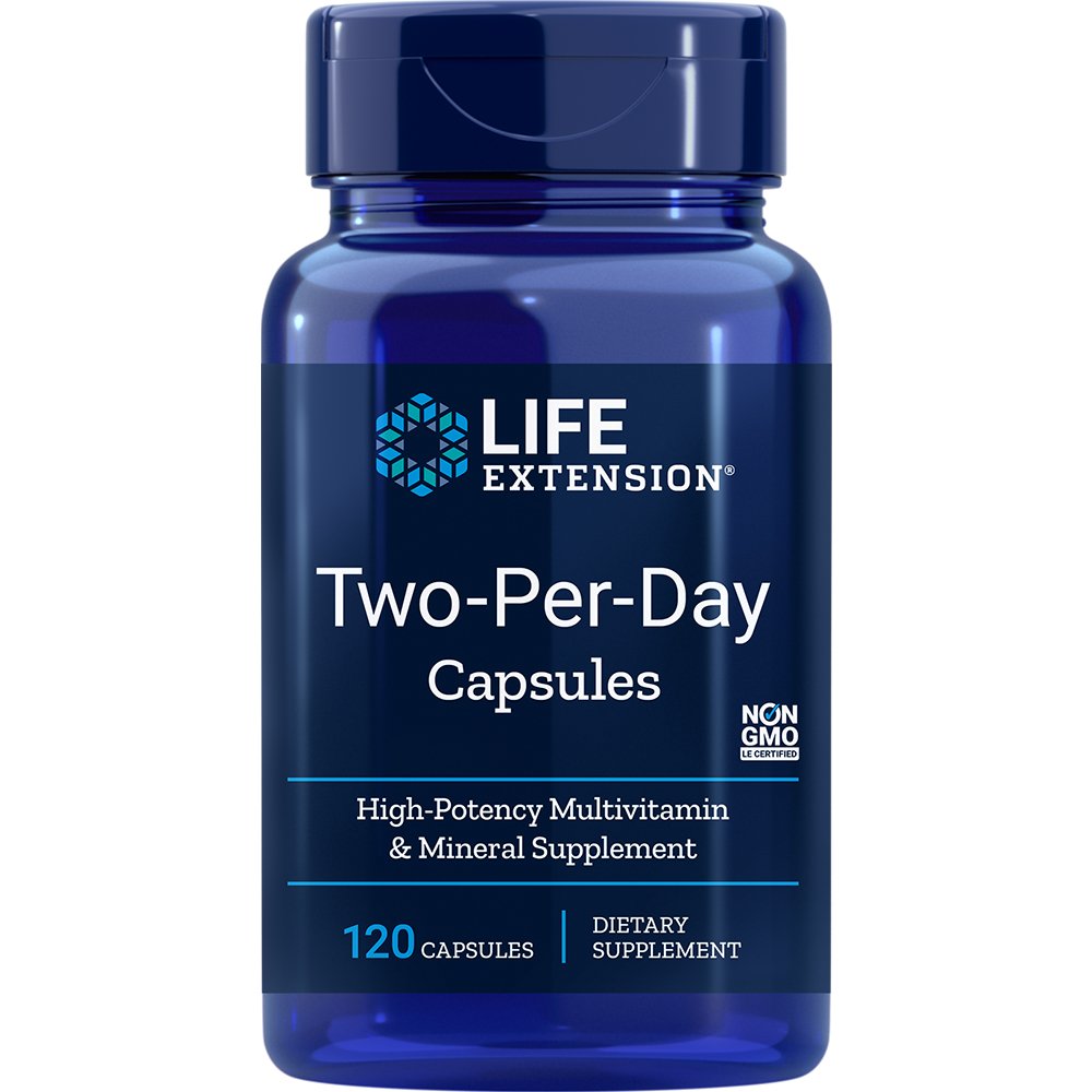 Kompleks witamin uniwersalny Life Extension Two-Per-Day Capsules 120 caps - Sklep Witaminki.pl