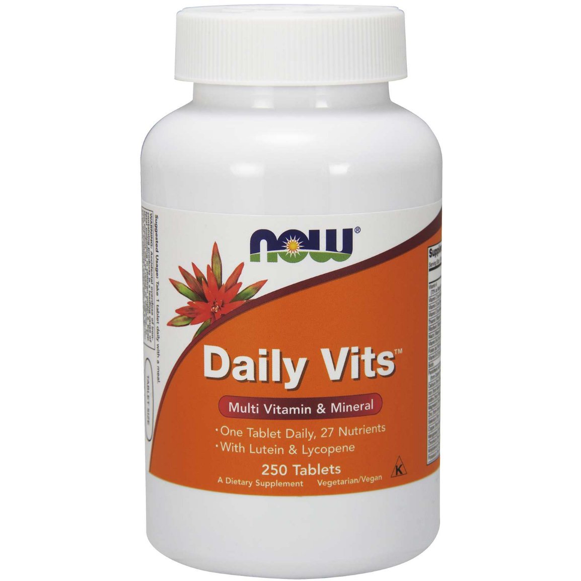 Kompleks witamin uniwersalny NOW Foods Daily Vits Tablets 250 tabs - Sklep Witaminki.pl