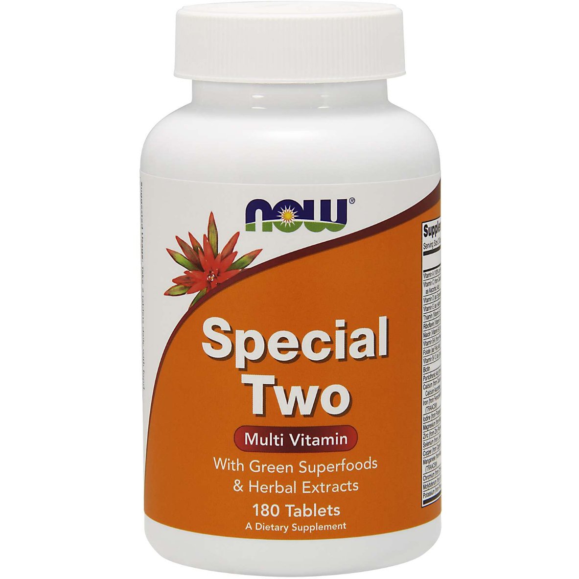 NOW Foods Special Two Tablets 180 tabs Kompleks witamin uniwersalny - Sklep Witaminki.pl