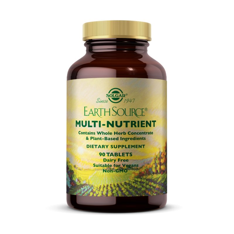 Solgar Earth Source Multi - Nutrient 90 tabs Kompleks witamin uniwersalny - Sklep Witaminki.pl