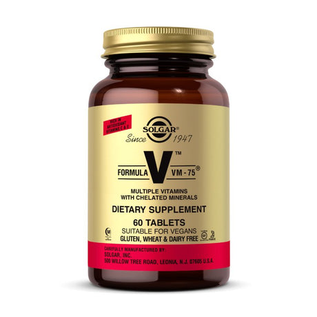 Kompleks witamin uniwersalny Solgar Formula VM-75 60 tabs - Sklep Witaminki.pl