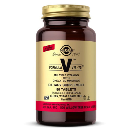 Kompleks witamin uniwersalny Solgar Formula VM-75 90 tabs - Sklep Witaminki.pl