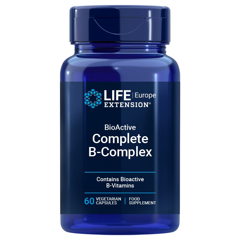 Life Extension Bioactive Complete B Complex 60 caps Kompleks witamin z grupy B - Sklep Witaminki.pl