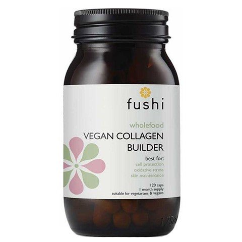 Fushi Vegan Collagen Builder 120 caps Kompleks wspierający budowę kolagenu - Sklep Witaminki.pl