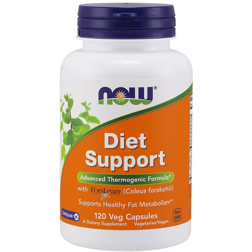 Kompleks wspierający odchudzanie NOW Foods Diet Support 120 vcaps - Sklep Witaminki.pl