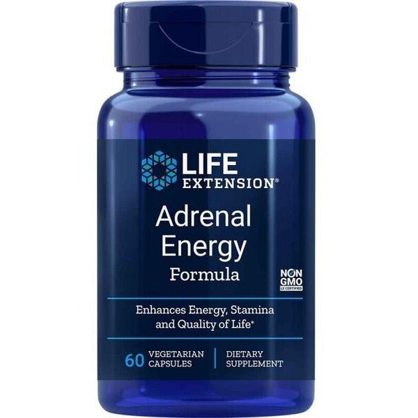 Kompleks wspierający pracę nadnerczy Life Extension Adrenal Energy Formula 60 vcaps - Sklep Witaminki.pl