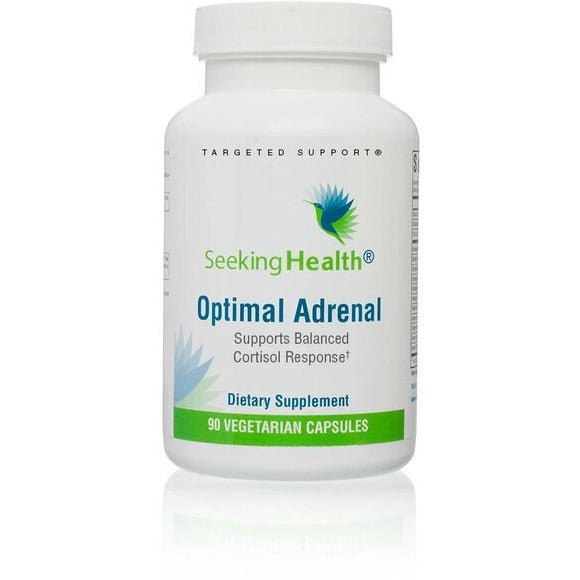 Seeking Health Optimal Adrenal 90 vcaps Kompleks wspierający pracę nadnerczy - Sklep Witaminki.pl