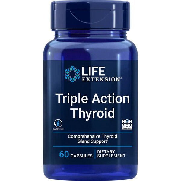 Life Extension Triple Action Thyroid 60 caps Kompleks wspierający pracę tarczycy - Sklep Witaminki.pl