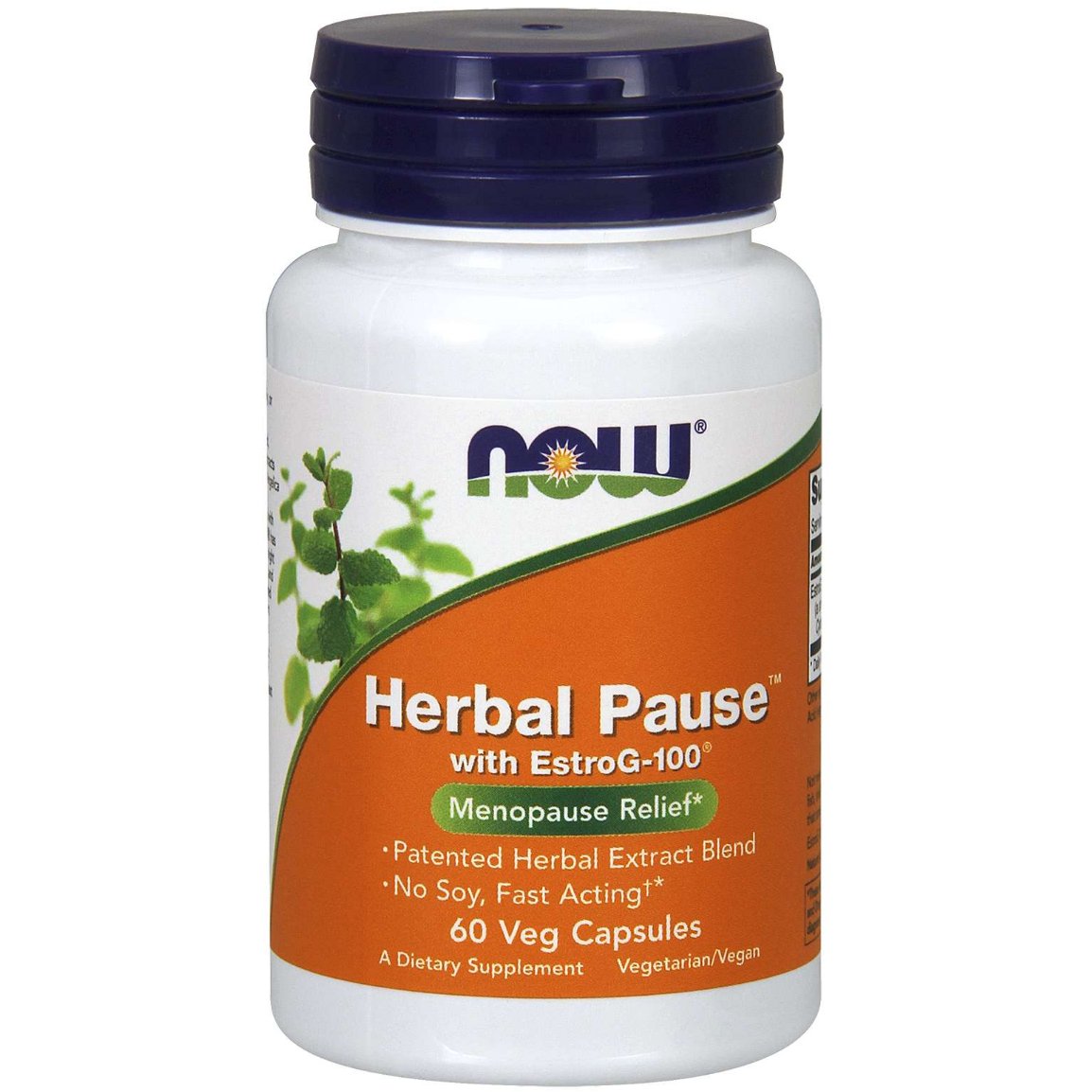 NOW Foods Herbal Pause 60 vcaps Kompleks wspierający przy menopauzie - Sklep Witaminki.pl