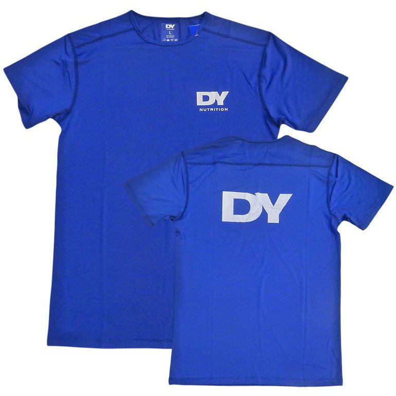 DY Nutrition (Dorian Yates) DY Nutrition Logo T-Shirt Navy Blue XXL (XX - Large) Koszulka T-shirt - Sklep Witaminki.pl