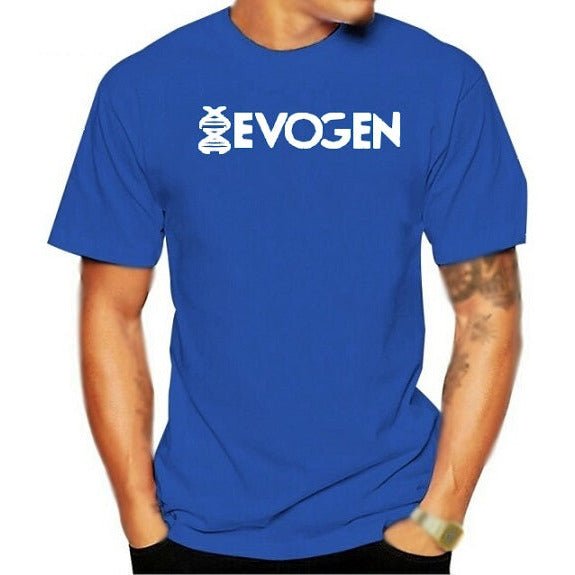 Evogen Evogen Logo T-Shirt Blue & White Uniwersalny Koszulka T-shirt - Sklep Witaminki.pl