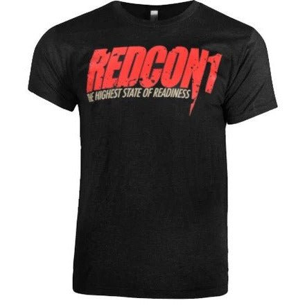 Redcon1 Redcon1 T-shirt Black & Red M (Medium) Koszulka T-shirt - Sklep Witaminki.pl