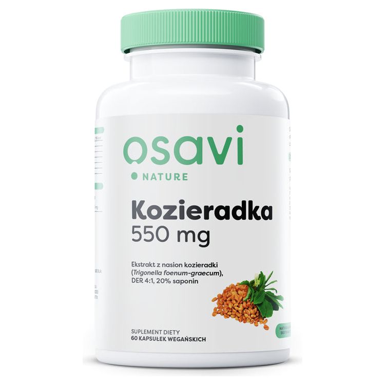 Kozieradka Osavi Kozieradka 550mg 60 vcaps - Sklep Witaminki.pl