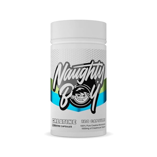 Kreatyna Naughty Boy Creatine Capsules 120 caps - Sklep Witaminki.pl