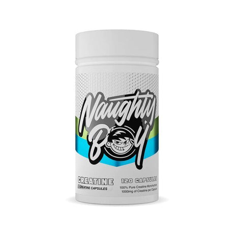 Kreatyna Naughty Boy Creatine Capsules 120 caps - Sklep Witaminki.pl