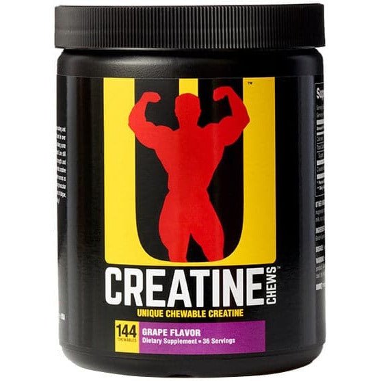 Universal Nutrition Creatine Chews Grape 144 chewables Kreatyna - Sklep Witaminki.pl