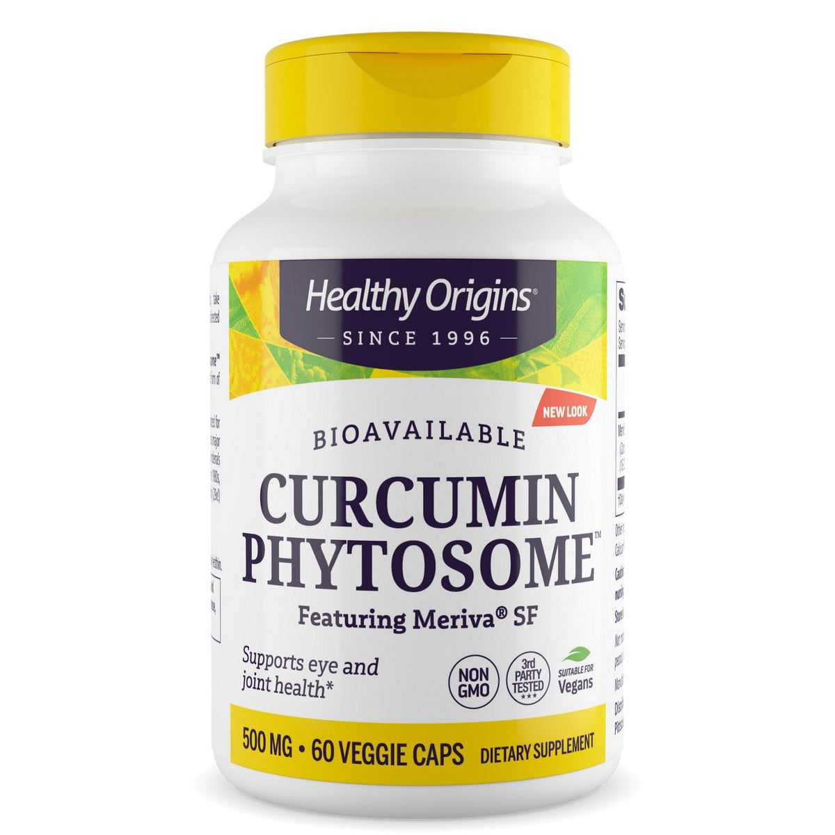 Healthy Origins Curcumin Phytosome 500 mg 60 vcaps Kurkumina - Sklep Witaminki.pl