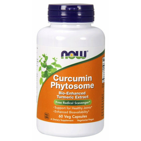Kurkumina NOW Foods Curcumin Phytosome 60 vcaps - Sklep Witaminki.pl