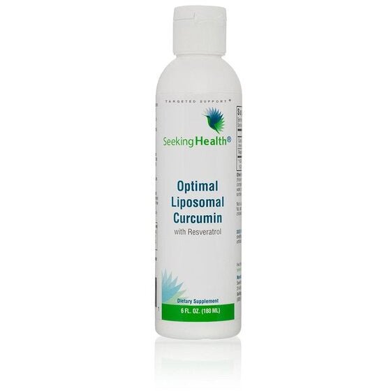 Seeking Health Optimal Liposomal Curcumin with Resveratrol 180 ml Kurkumina - Sklep Witaminki.pl