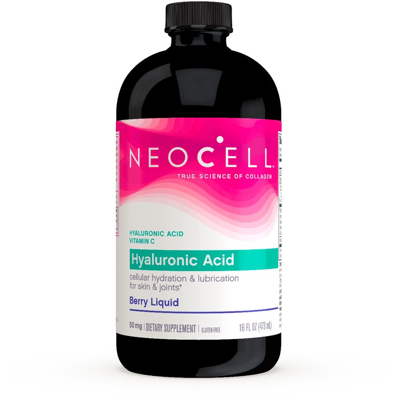 Kwas Hialuronowy NeoCell Hyaluronic Acid Liquid 473 ml Jagoda - Sklep Witaminki.pl