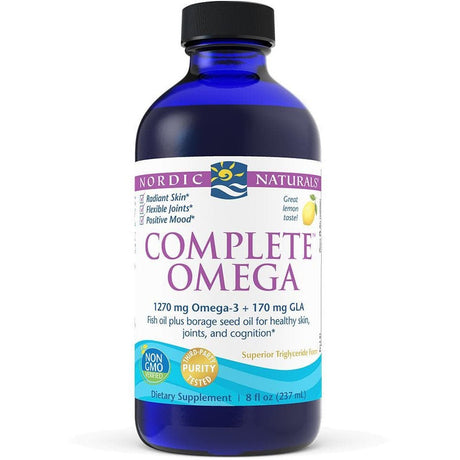 Kwasy Omega 3-6-9 Nordic Naturals Complete Omega Liquid 237 ml Cytryna - Sklep Witaminki.pl
