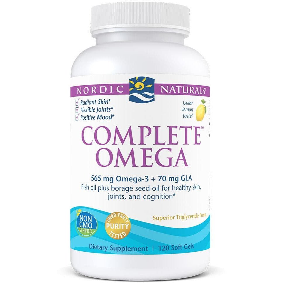 Kwasy Omega 3-6-9 Nordic Naturals Complete Omega Softgels 120 softgels Cytryna - Sklep Witaminki.pl