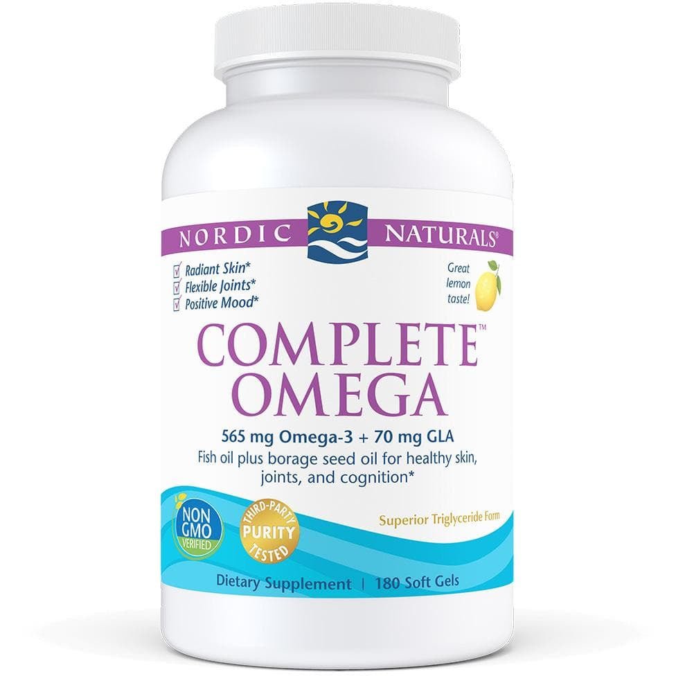 Kwasy Omega 3-6-9 Nordic Naturals Complete Omega Softgels 180 softgels Cytryna - Sklep Witaminki.pl
